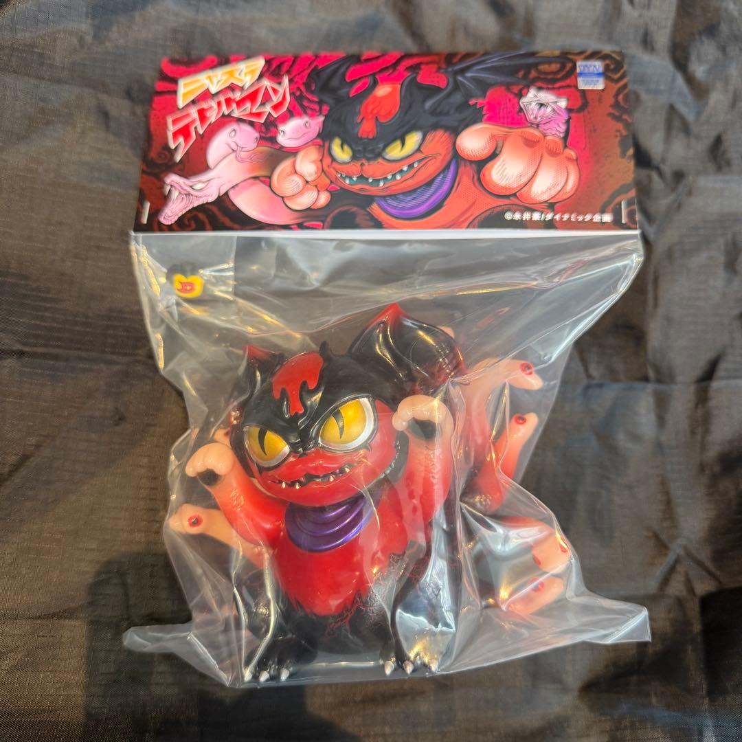 ニャスラ　デビルマン ver.赤DID meowwwthra ソフビ　ワンフェス