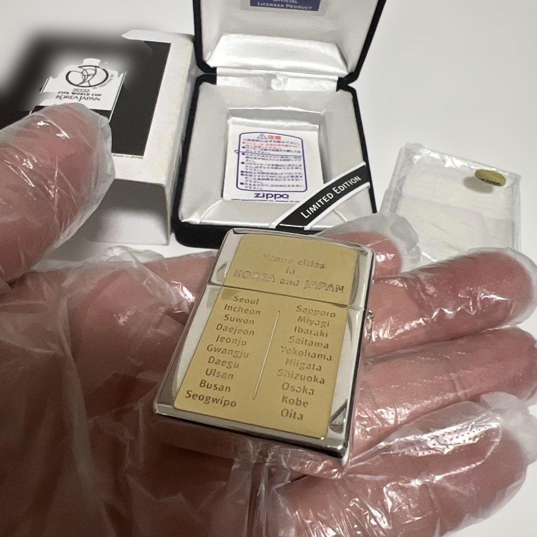 2002年 日韓ワールドカップ記念 ZIPPO（限定モデル）