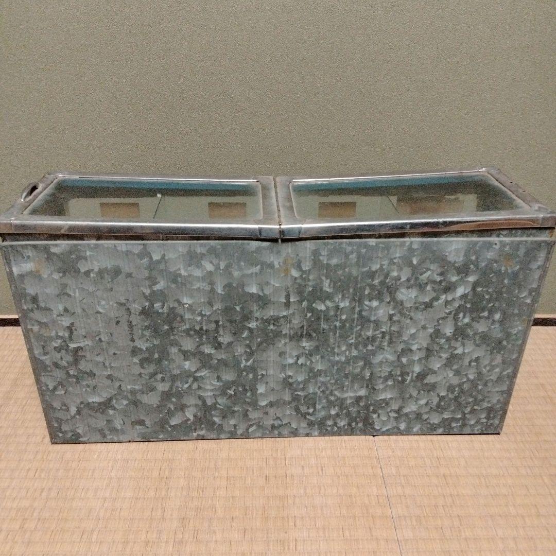 昭和レトロ　駄菓子屋ブリキショーケース　駄菓子屋さん　お菓子ケース