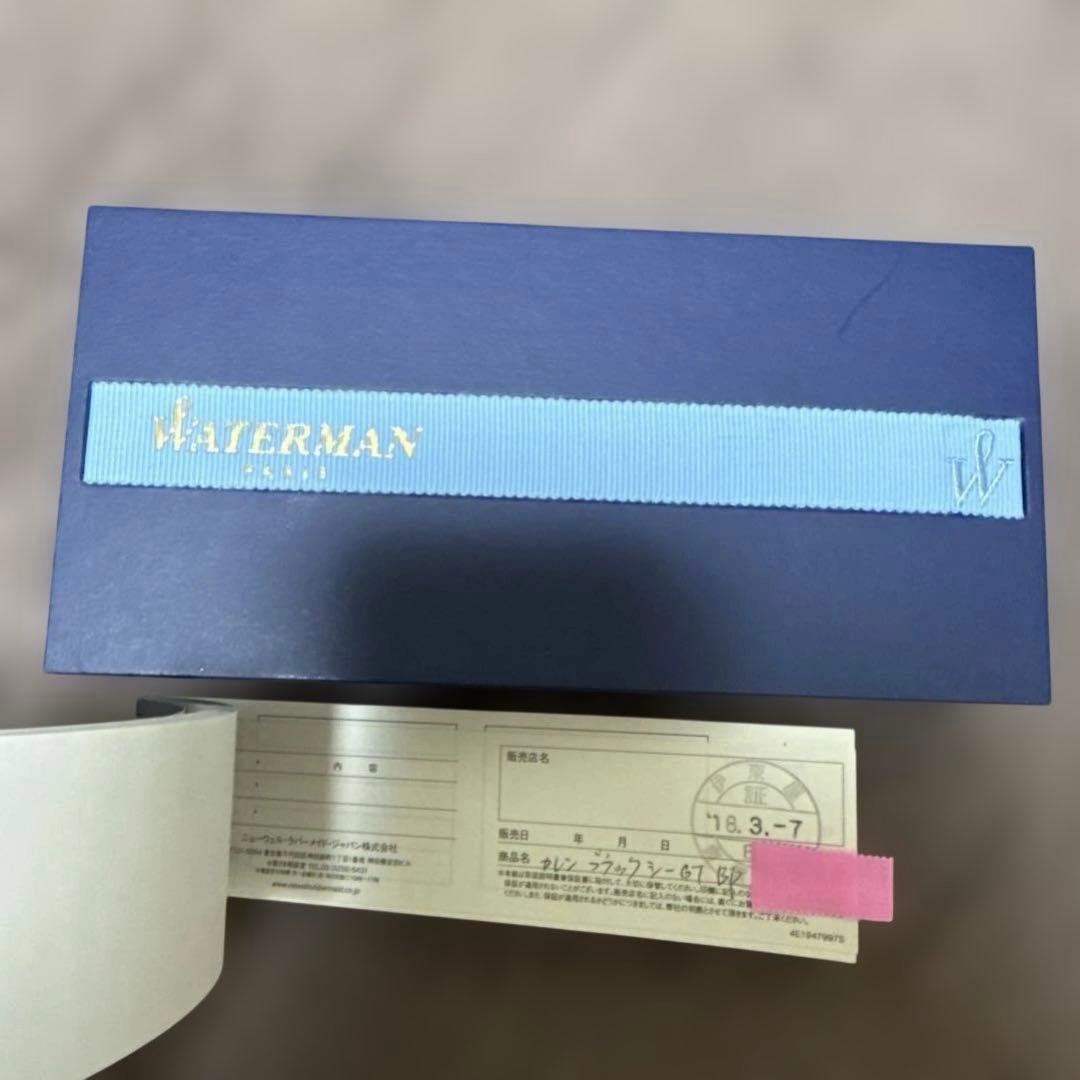 WATERMAN カレン ブラックシーGTBPボールペン