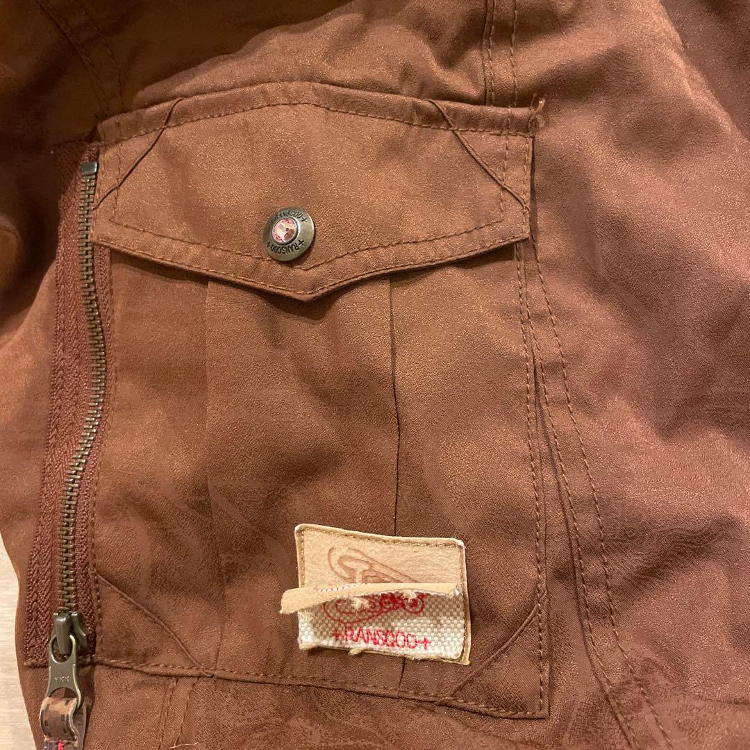 スノーボードウェア　TRANSCOOTレディース　ファー付きフード　ツナギ