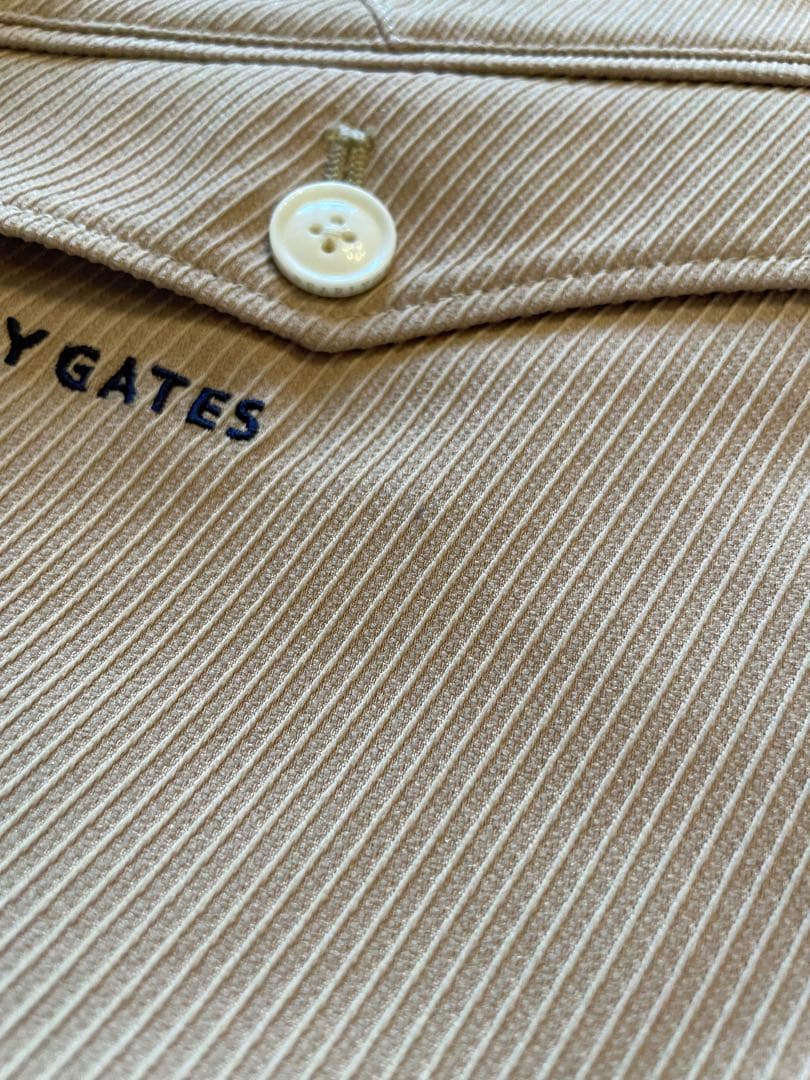 人気完売品パーリーゲイツパロディロゴ柄のカルゼジャガードショートパンツサイズ7