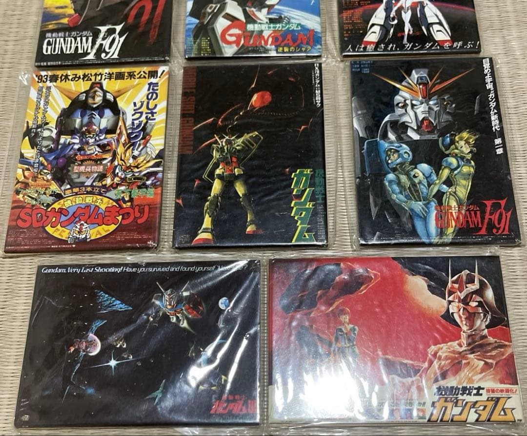 劇場版ガンダム　ポスター　マグネット　新品　貴重品　8枚