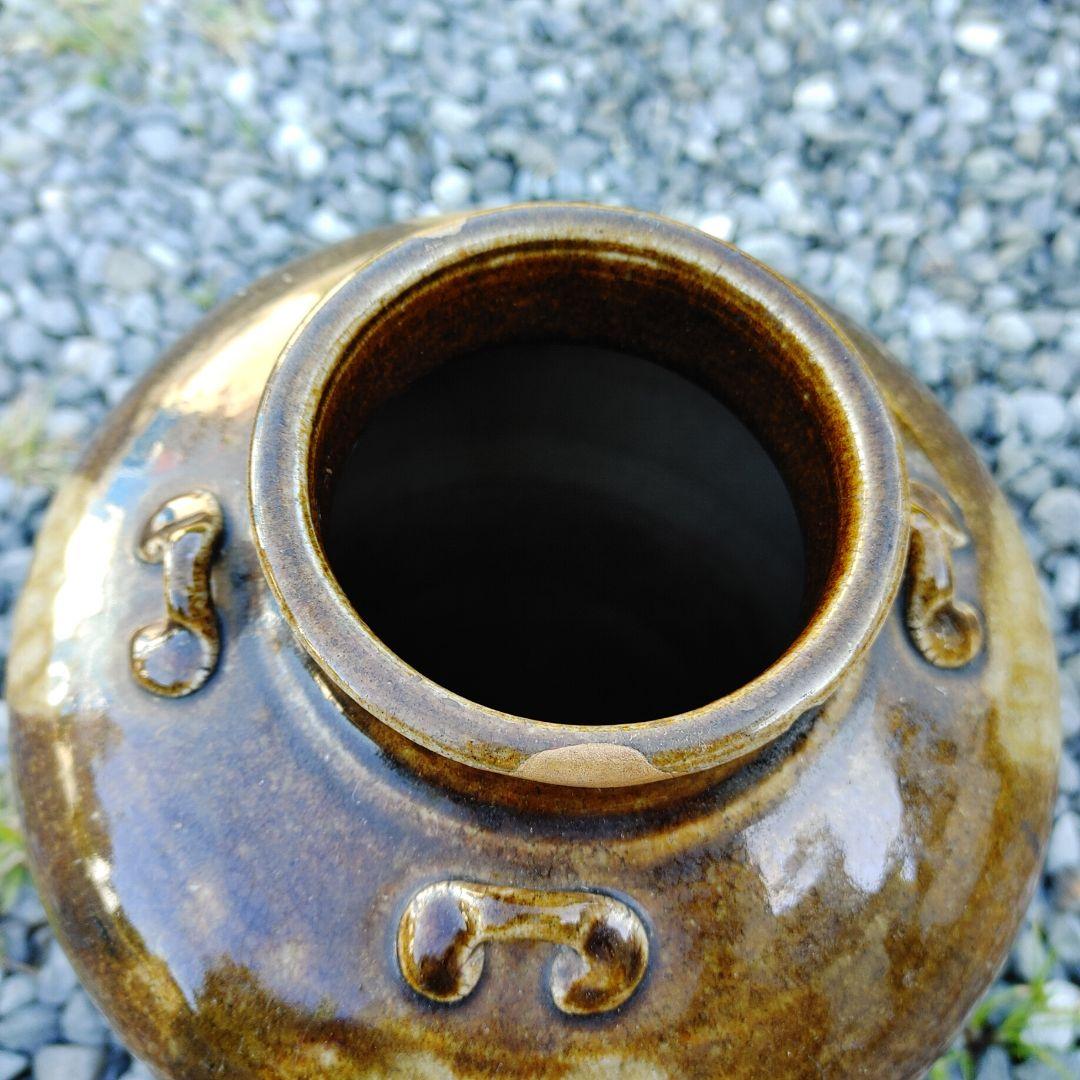 瀬戸腰白茶壷です。#骨董　#茶道具