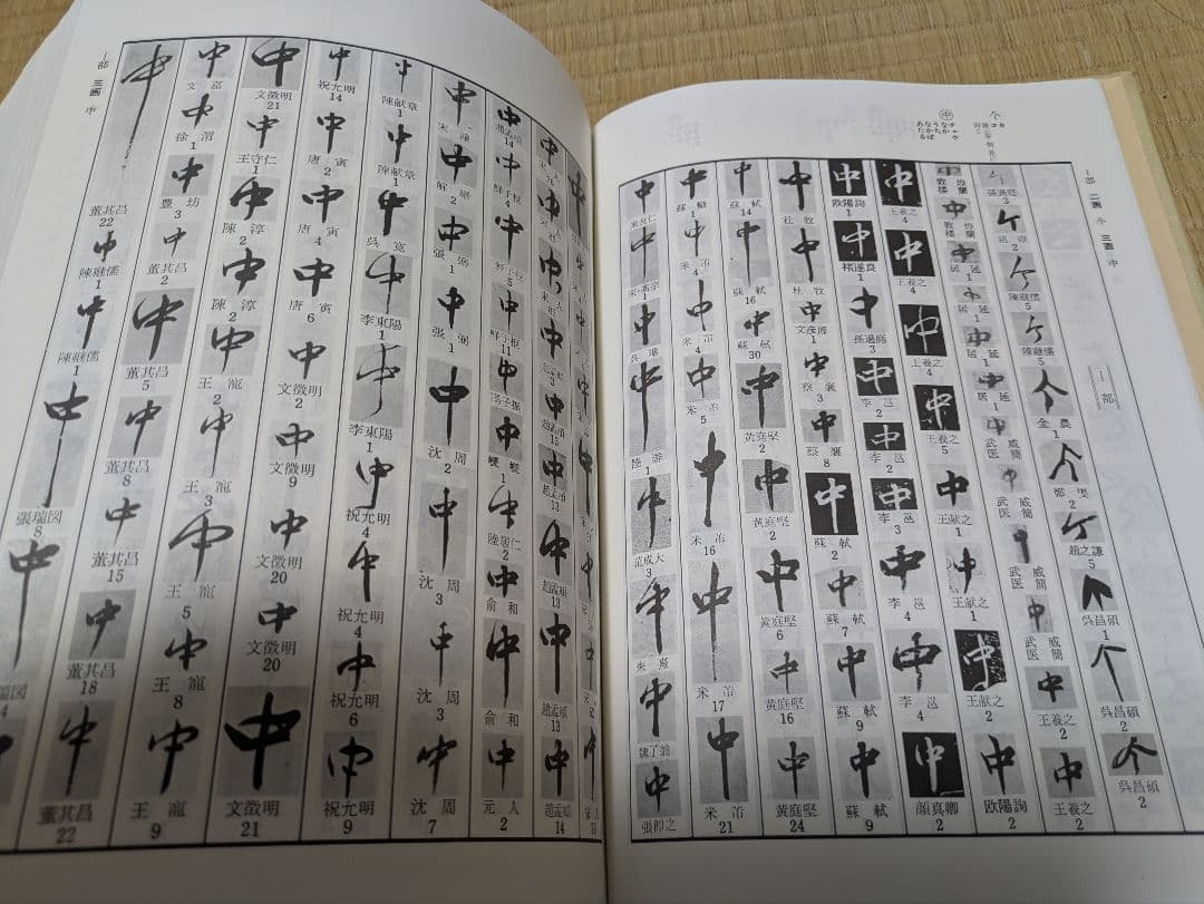 行草大字典［新装版］(赤井清美／東京堂出版)