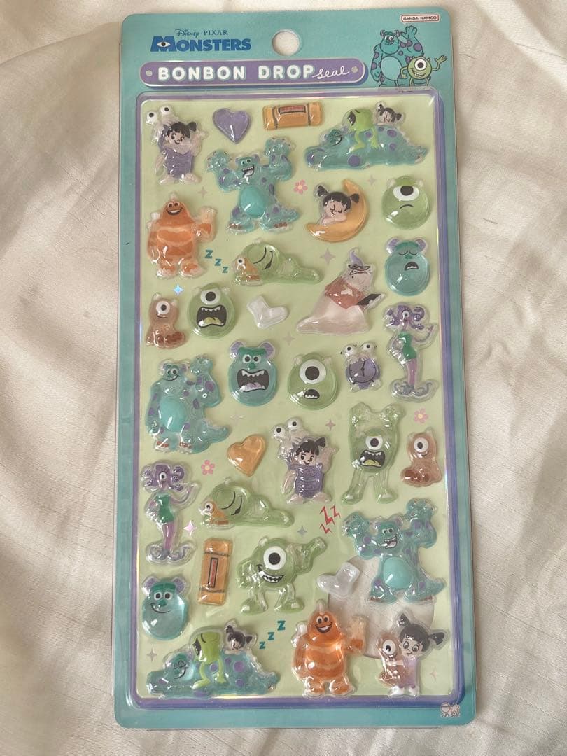 【国内正規品・早い者勝ち】ディズニー ボンボンドロップシール 8枚セット