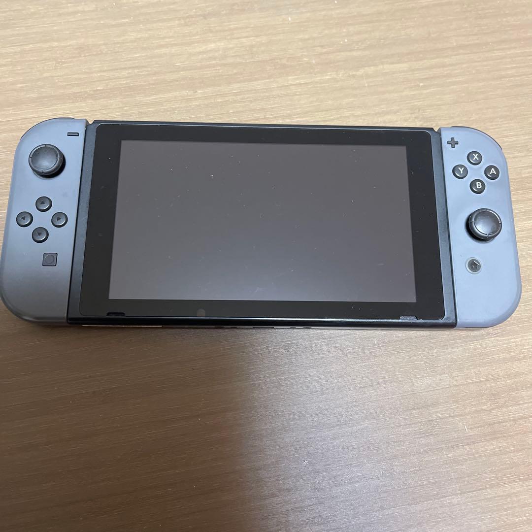 Nintendo Switch 本体 グレー 箱無し　SDカード付き