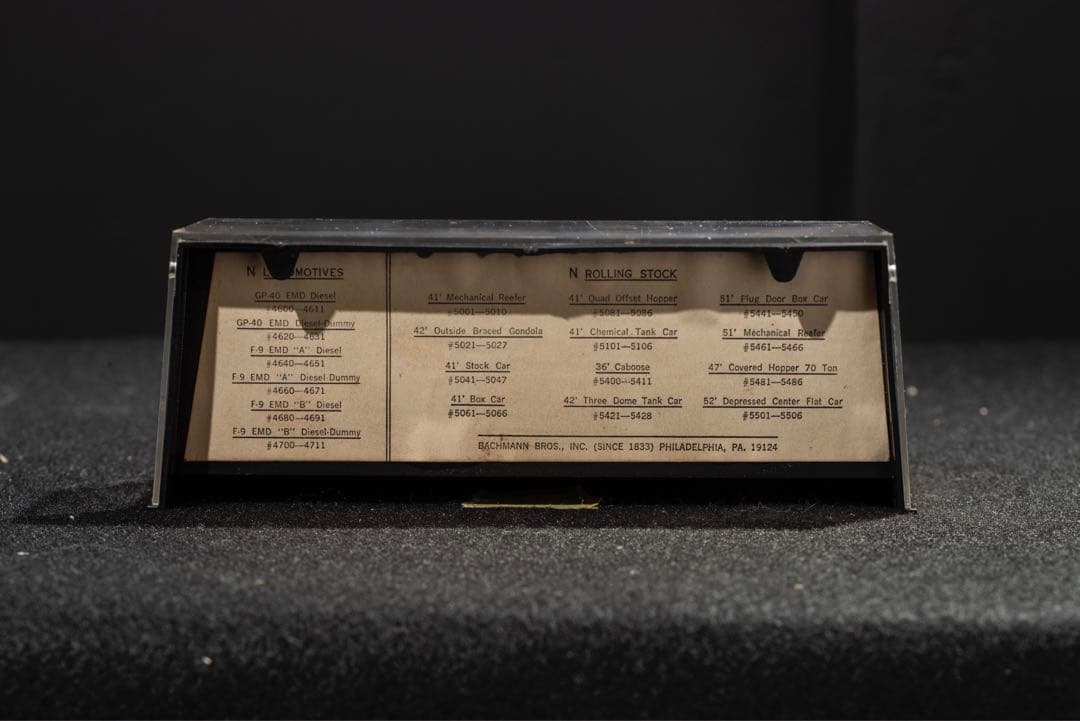 Nスケール BACHMANN #4605 GP-40 EMD DIESEL