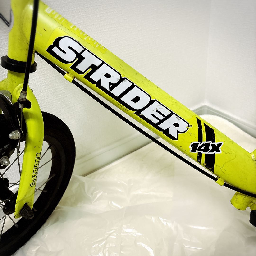 ストライダー　STRIDER 14Ｘ　フォーティンエックス　ライムイエロー