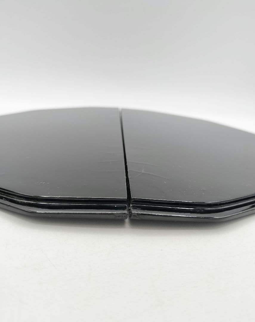 c152 平水指 義山 ガラス12角 十二角　茶道具 古物