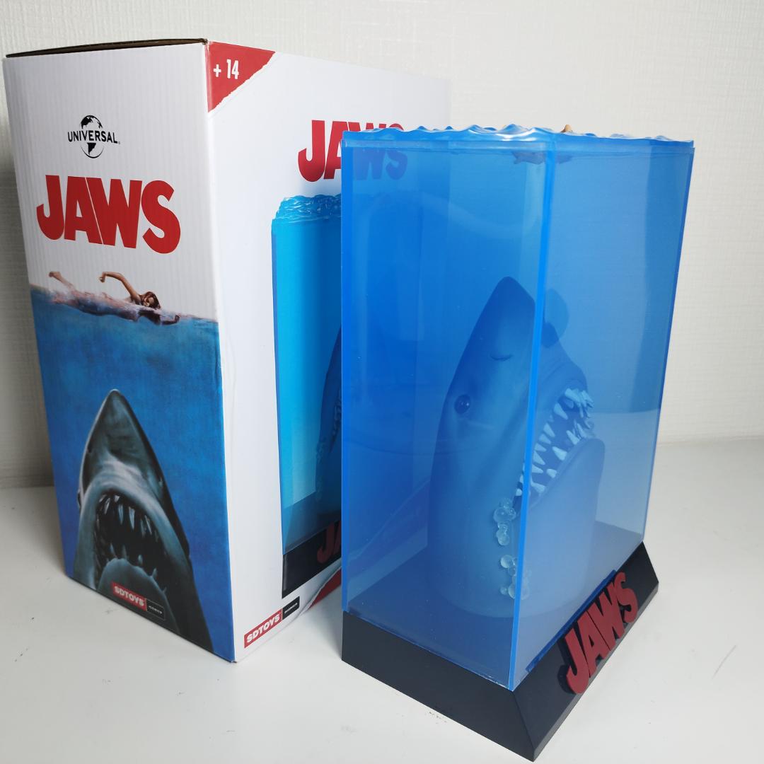 ジョーズ 3D ポスター スタチュー 新品 ムービーポスタージオラマ IZO4