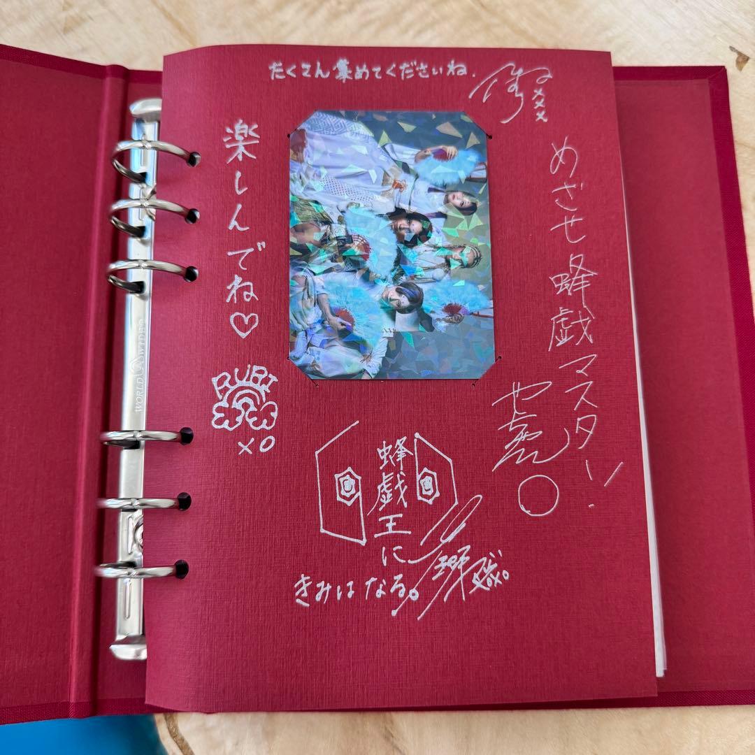 女王蜂　蜂戯王ファイル　蜂戯王76枚　チェキ4枚　カード2枚