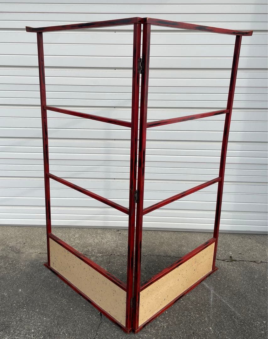 稀少/古道具/当時物/無垢材/木製/衣紋掛け/衣桁/着物掛け/34