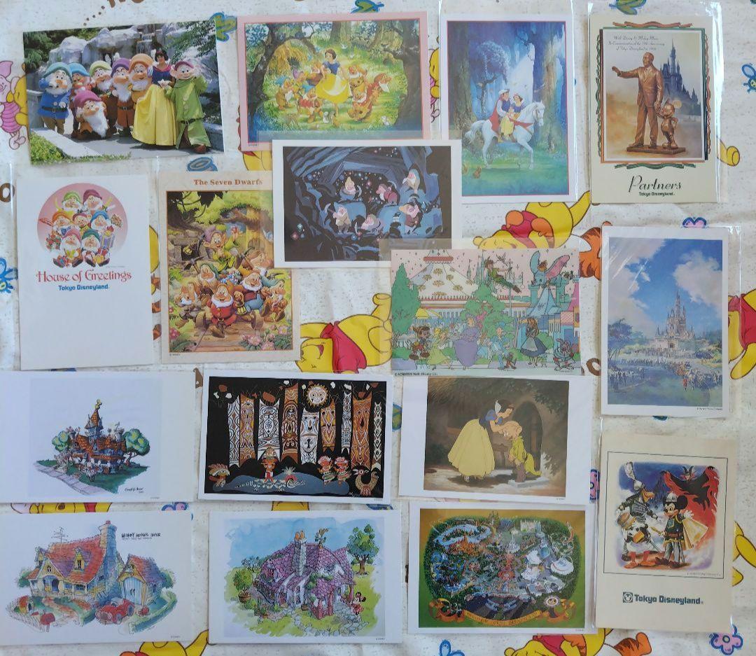 大量！ディズニーポストカード200枚以上　東京ディズニーランドビンテージ他