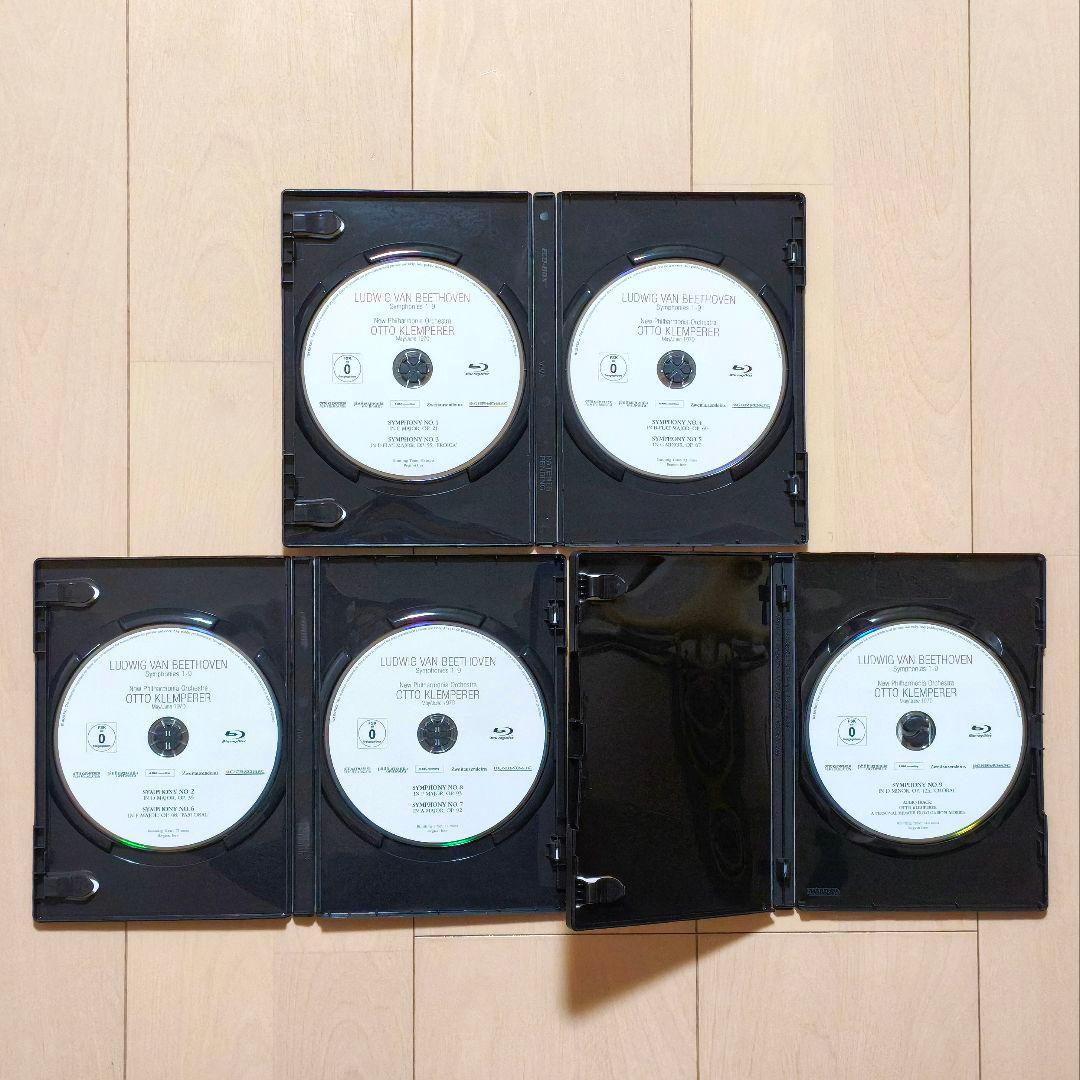 5Blu-ray クレンペラー ベートーヴェン 交響曲全集