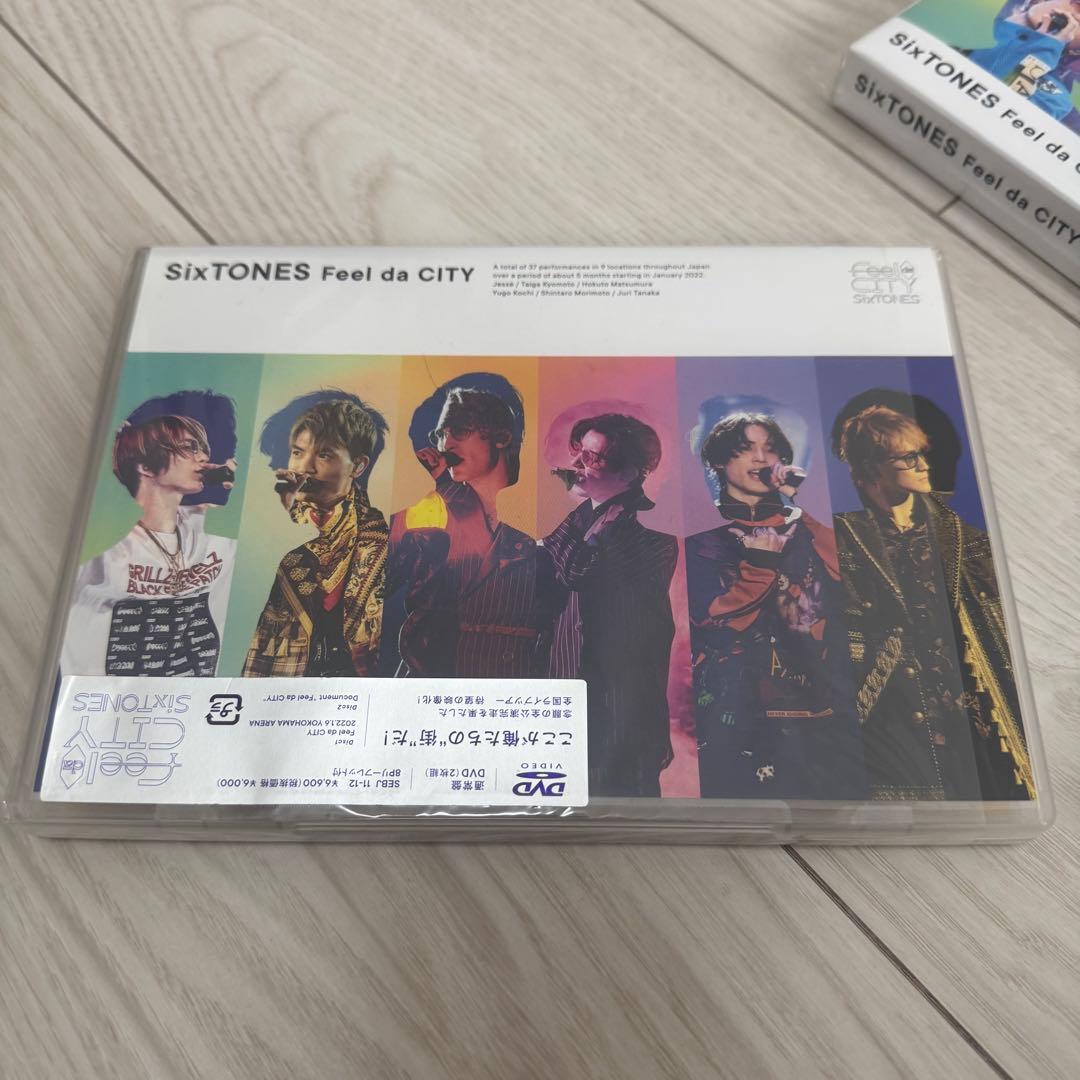 【特典付き】DVD SixTONES Feel da CITY 2点セット