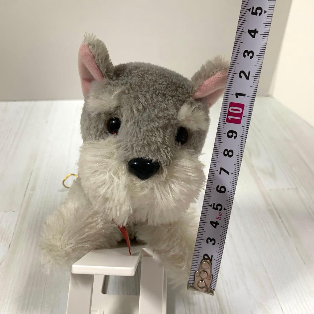 Y☆ 昭和レトロ　テリア　犬　ぬいぐるみ　アルファ　シュナウザー