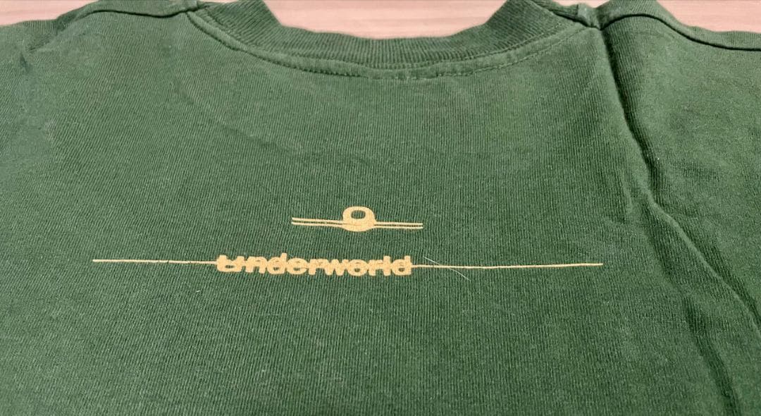 underworld born slippy Tシャツ XLレア当時物　テクノ