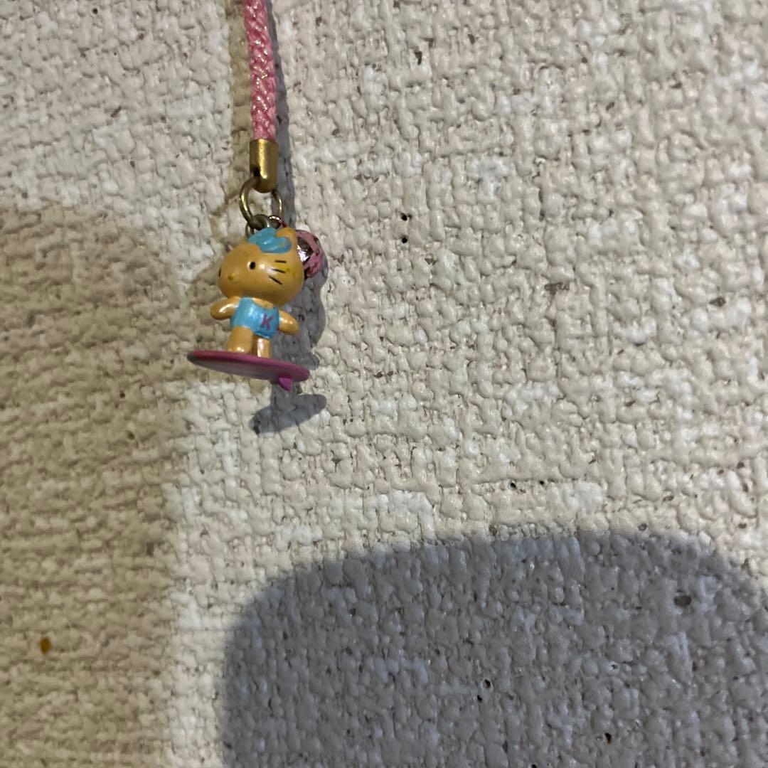 ご当地キティ　夏休み海バージョン　サーフィン　日焼けキティ　レア