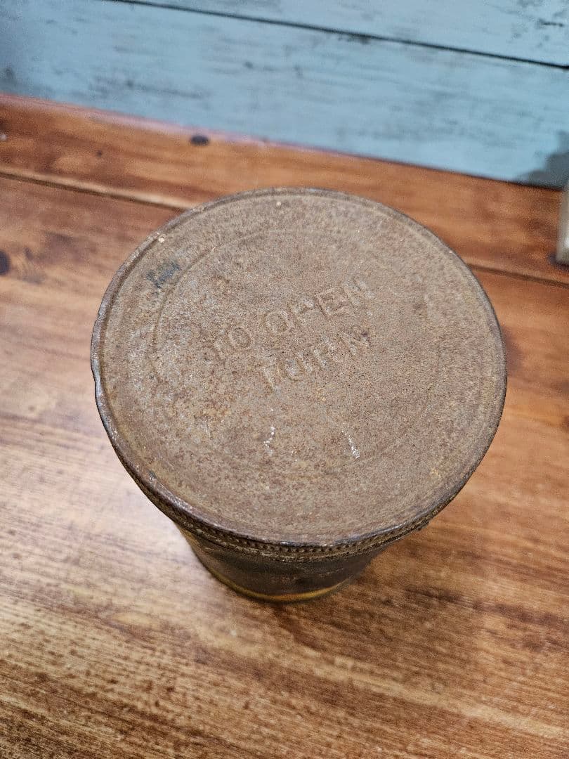 HD LEE COMPANY SUMMER GIRL COFFEE TIN缶