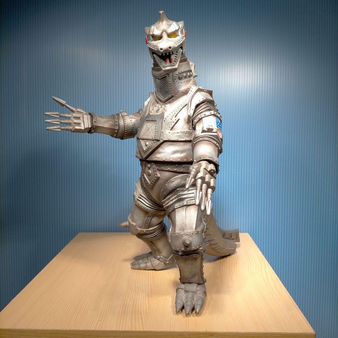 ビリケン商会　メカゴジラ２ 彩色済み可動式ソフビフィギュア 約30cm