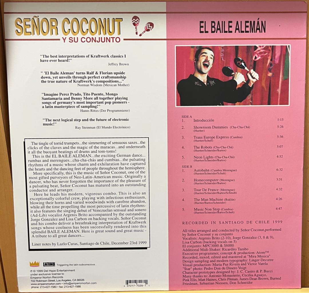 LP Señor Coconut Y Su Conjunto Kraftwerk