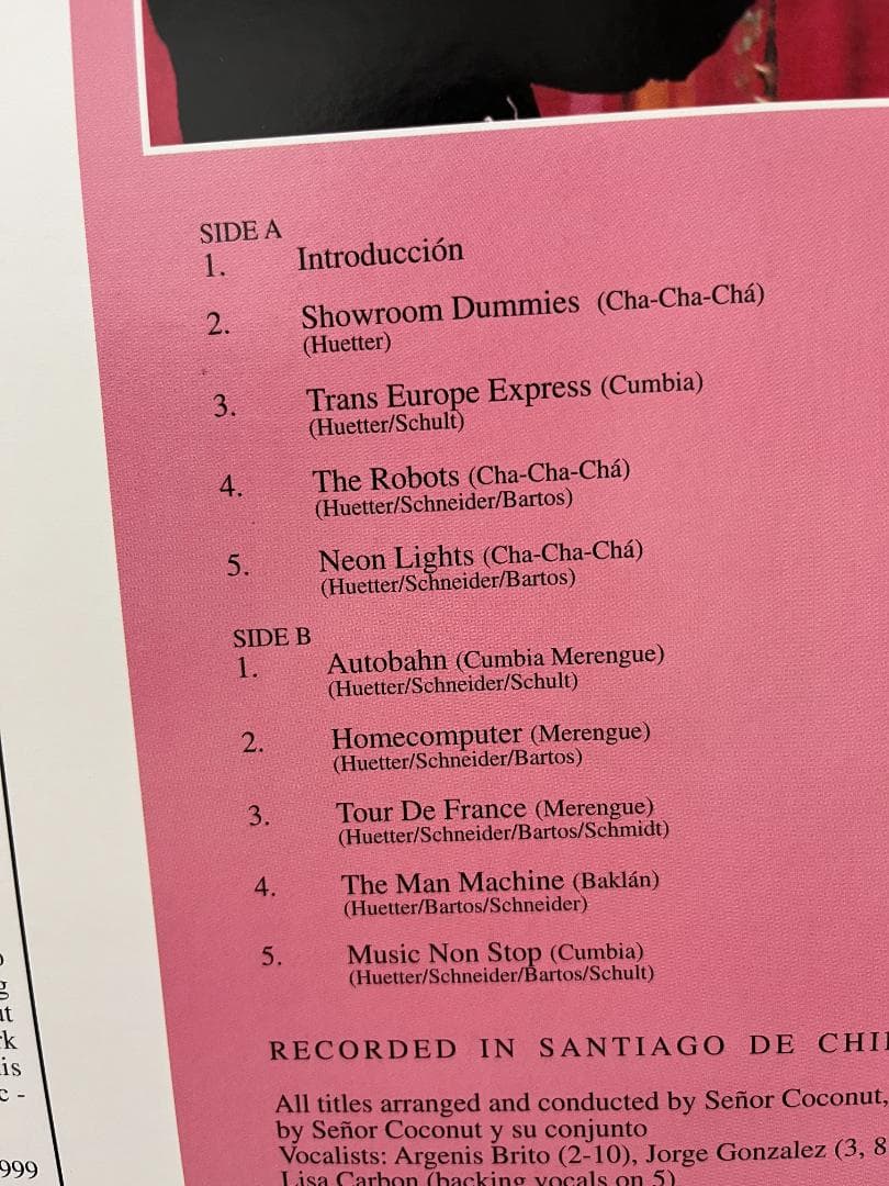 LP Señor Coconut Y Su Conjunto Kraftwerk