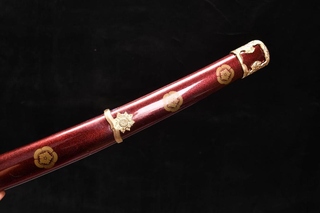 桜太刀 日本刀 模造刀 居合刀 武士道 武蔵 鑑賞用 手鍛造打