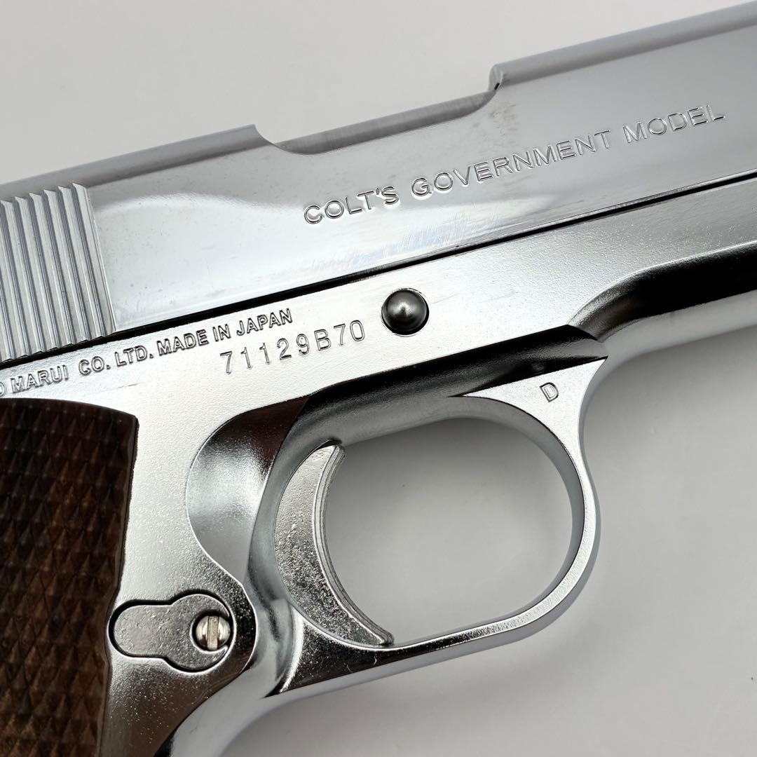 TOKYO MARUI 東京マルイ コルトガバメント ニッケルフィニッシュ