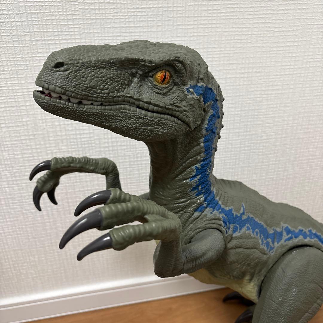 マテル ジュラシックワールド ブルー ヴェロキラプトル 約96cm