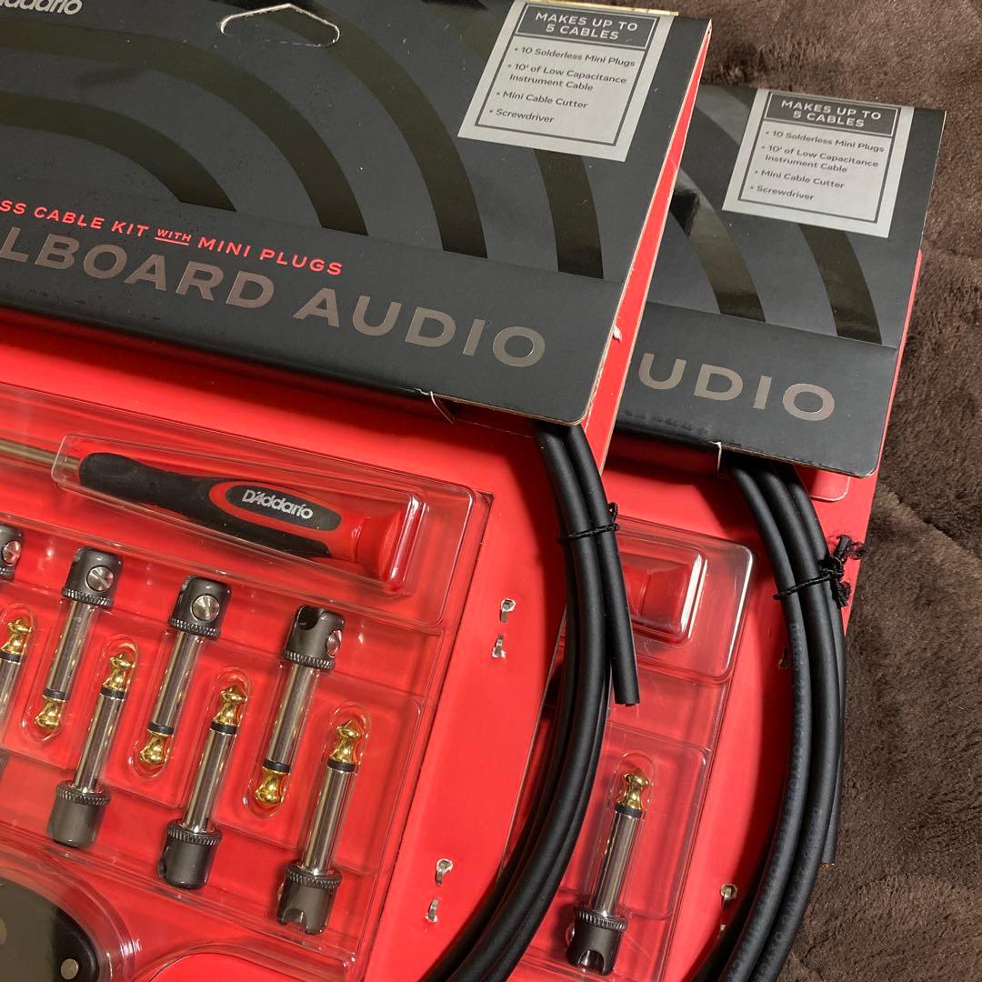 D'Addario ダダリオ ソルダーレス ケーブルキット 2セット