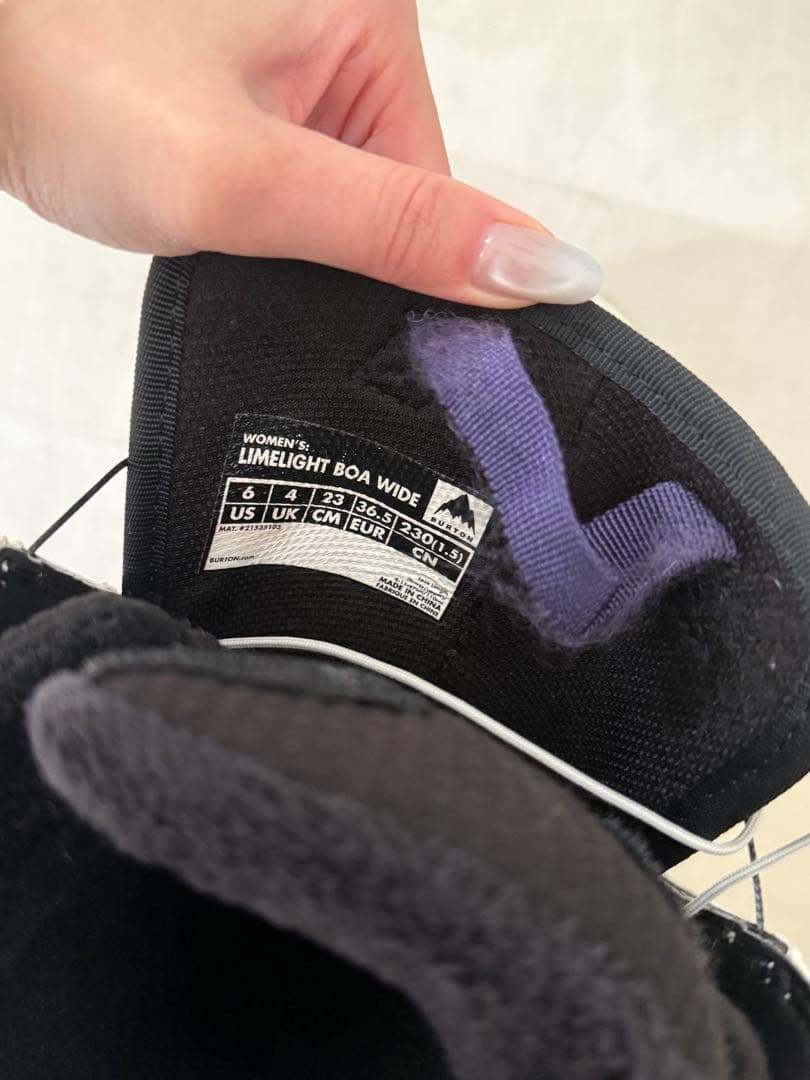 バートンBURTON LIMELIGHTライムライト スノーボードブーツ23cm