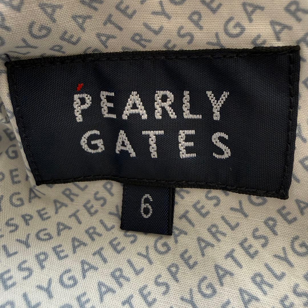 現行モデル　パーリーゲイツ　パンツ　総柄　黒　白　XL〜XXL相当 ストラップ付