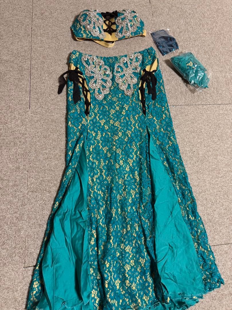 ベリーダンス セットアップ ターコイズEgypt