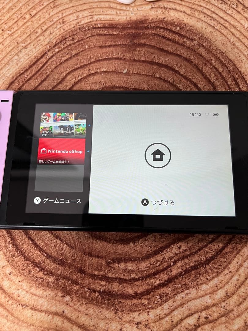 Nintendo Switch ニンテンドースイッチ本体　PPL/GRN箱無し