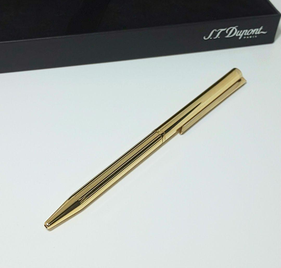 【未使用】S.T.Dupont デュポン ボールペン&シャープペン ゴールド