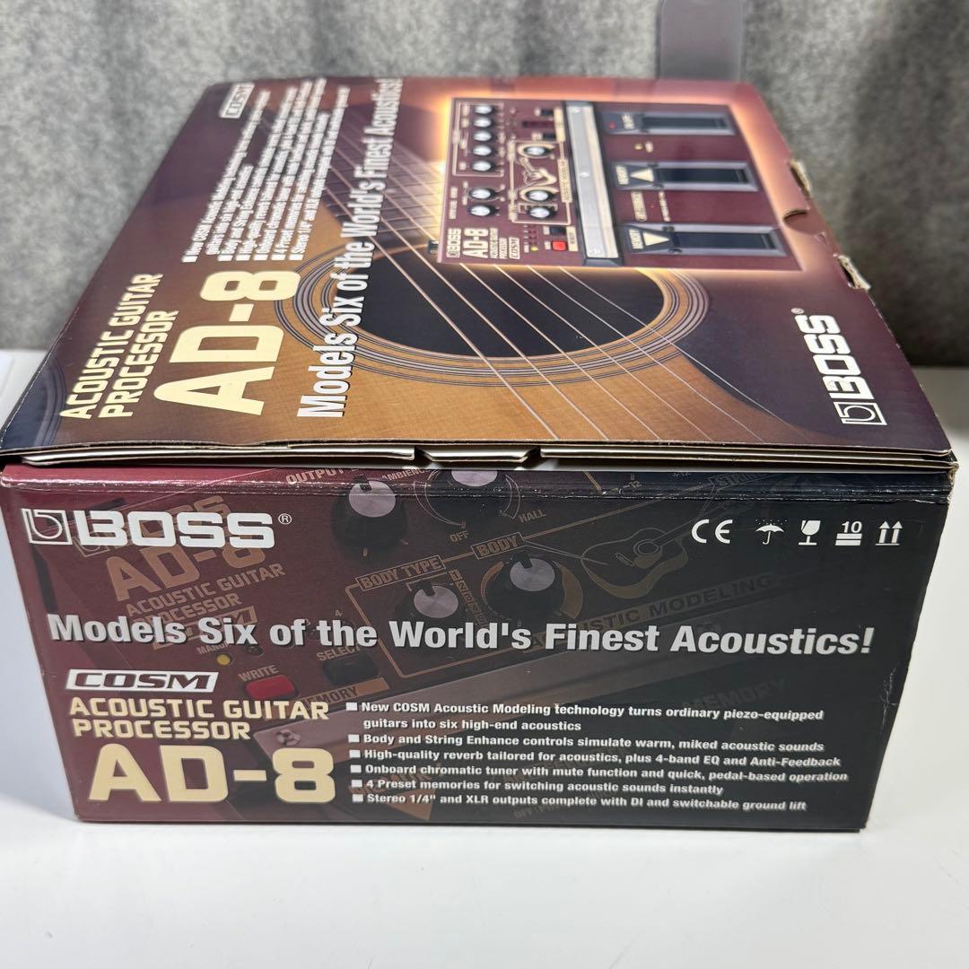 【‎ジャンク品】BOSS AD-8 アコースティックギター エフェクター