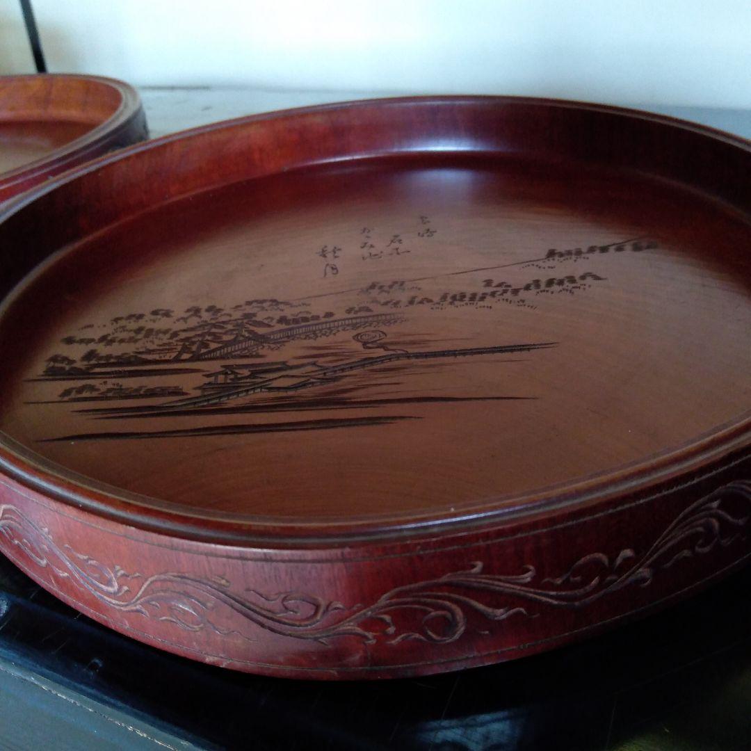 アンティーク　御茶櫃　ちゃびつ　木製　茶器入れ　茶道具