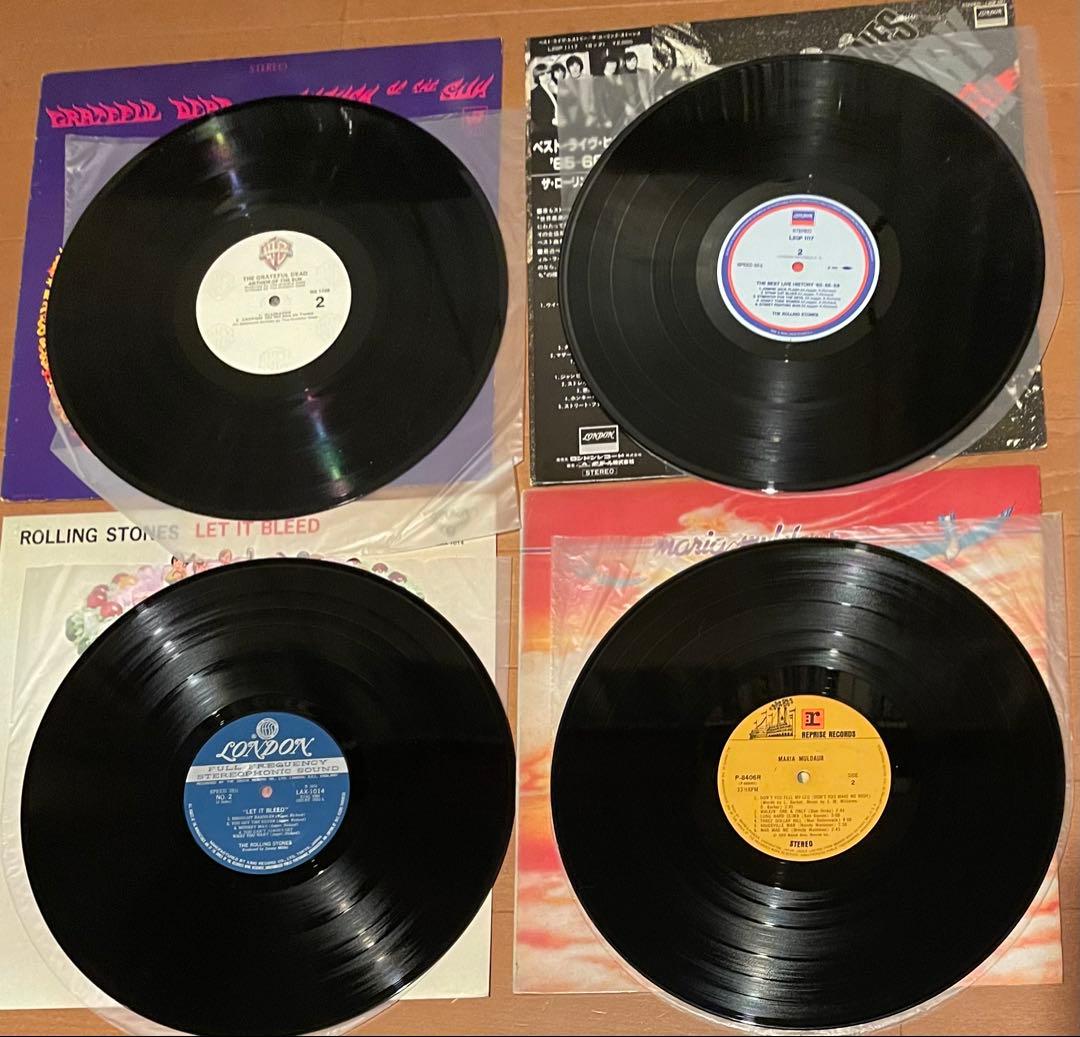 断捨離大量まとめ　70年代ヴィンテージロックレコード18枚
