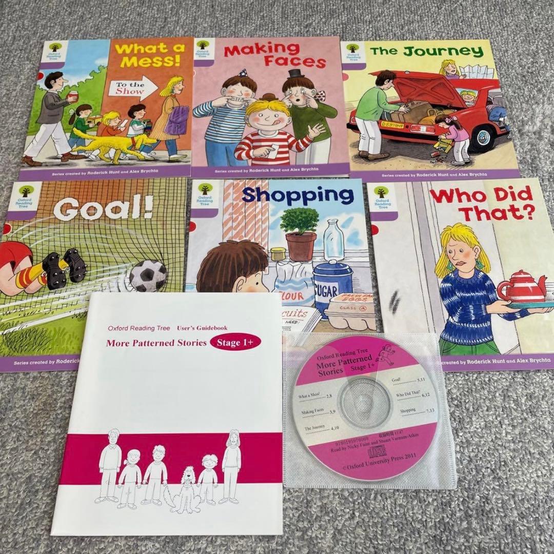 Oxford reading tree stage1 42冊&CD7枚+ガイド