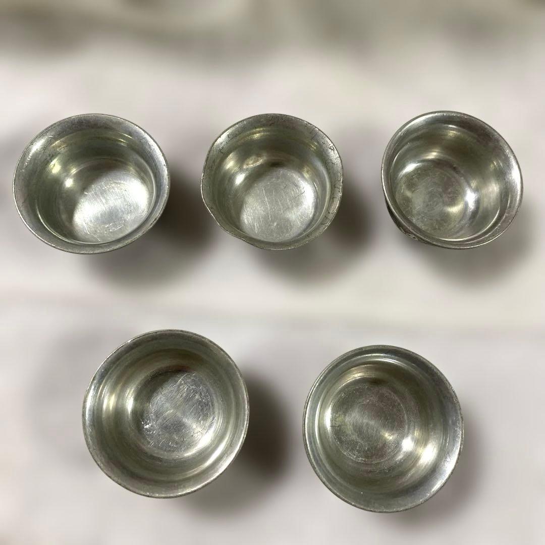 G-12 錫　酒器セット　間村自造　本錫　錫器　雑貨　美術品　工芸品　インテリア