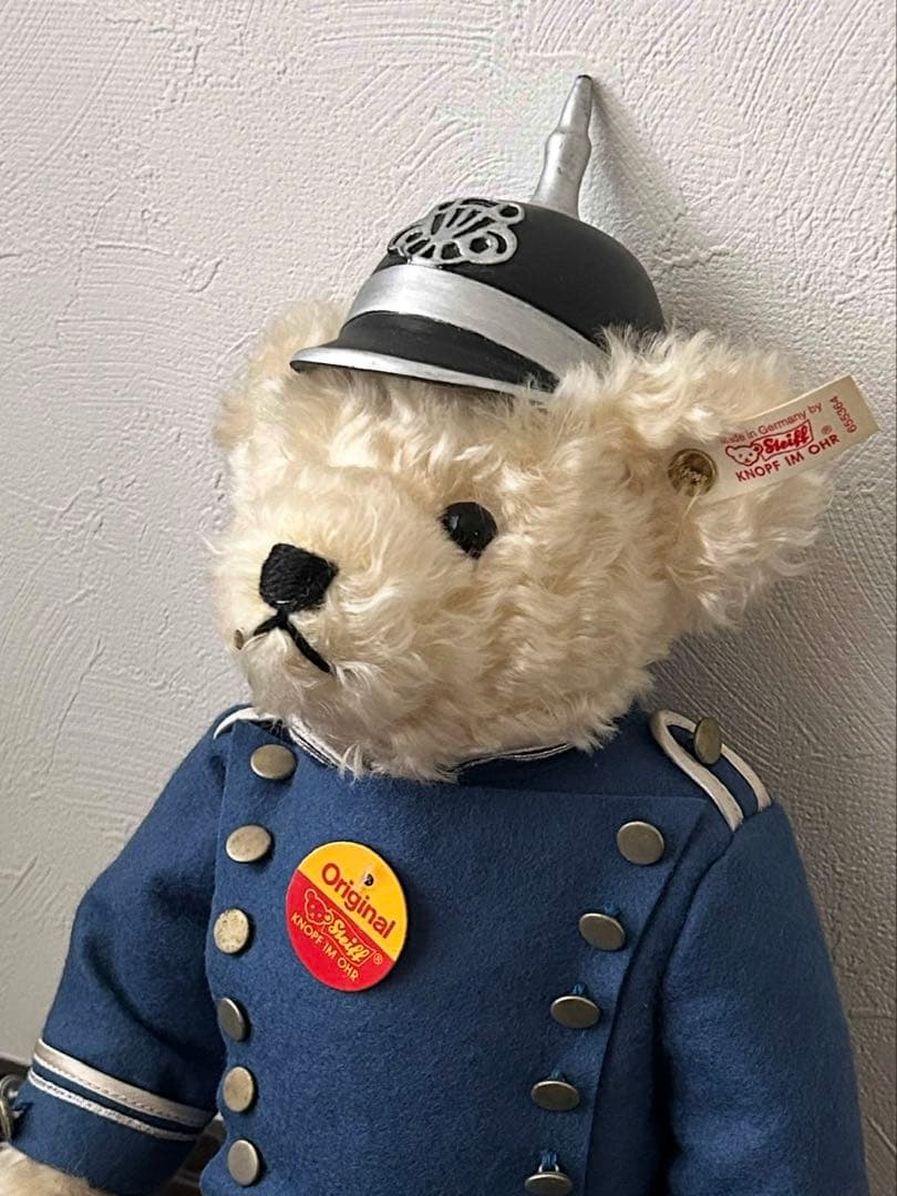 Steiffシュタイフ テディベア ドイツ 限定 白タグ ぬいぐるみ