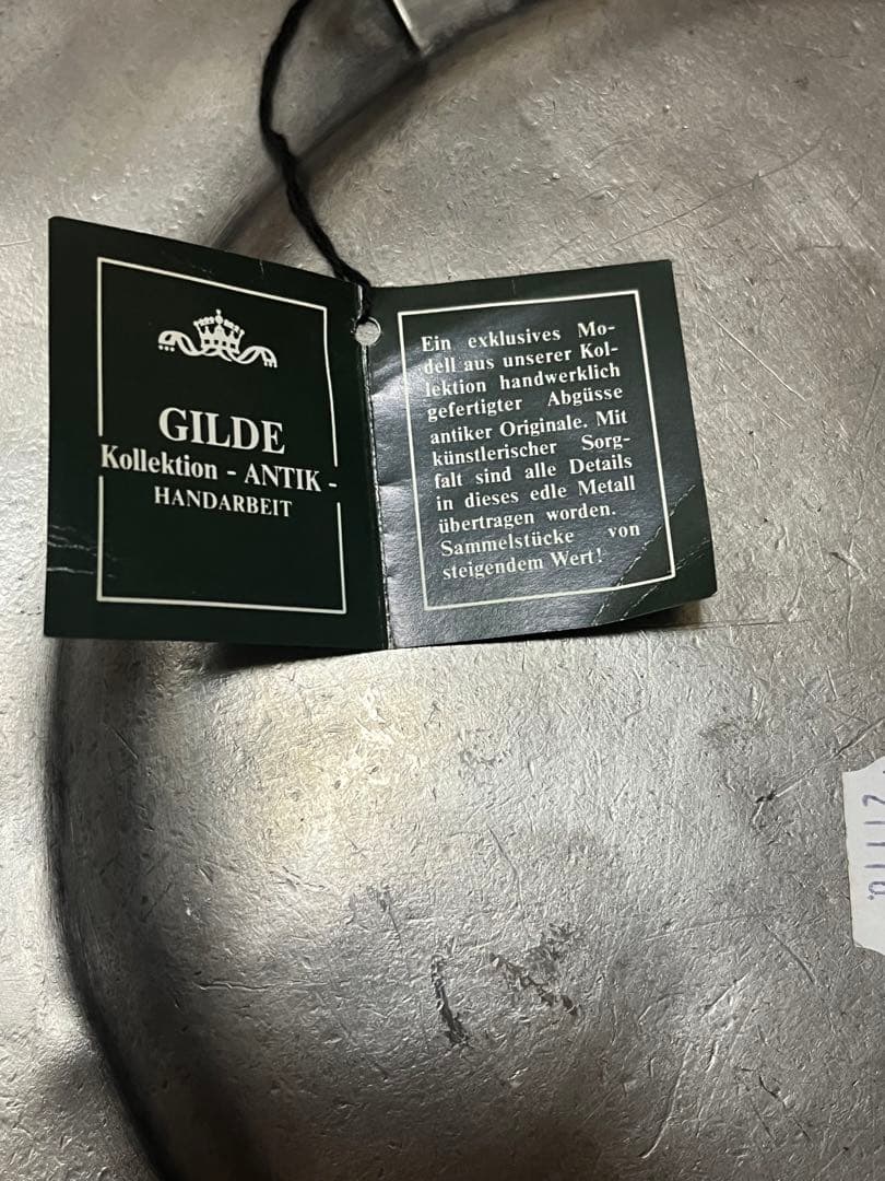 ドイツ製　アンティーク　壁掛皿