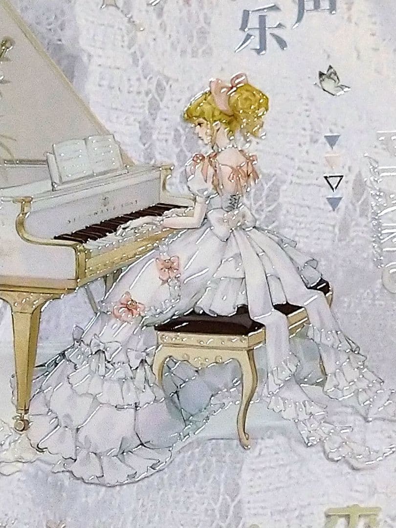 ✩のこり２✩J895＃花梦拾音(晶透)StudioⅥ切り売り海外人物マステ女の子