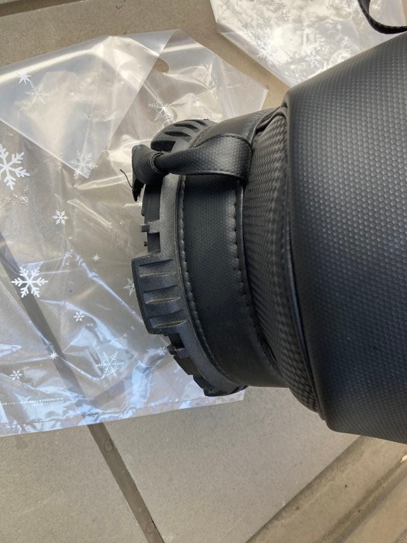 BRIDGESTONE キャディバッグ 黒/赤/カーボン調ツアーレプリカモデル