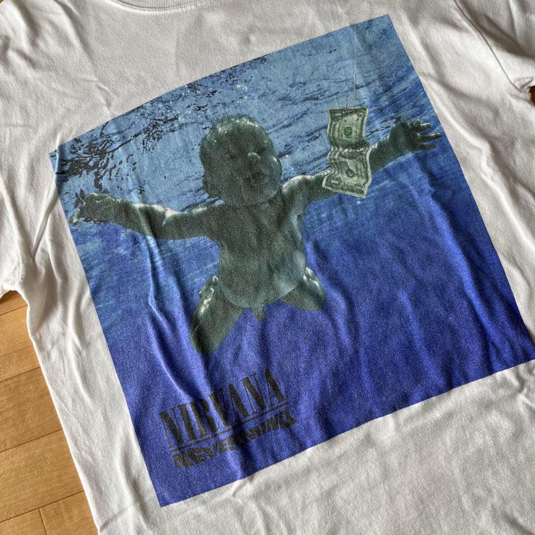 NIRVANA ニルヴァーナ 初期Y2K NEVERMIND Tシャツ L 美品