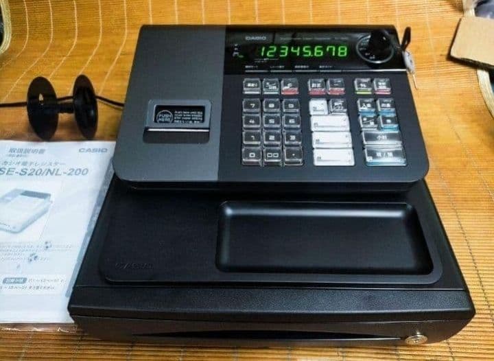 カシオレジスター　SE-S20/NL200　人気機種　送料無料　008801