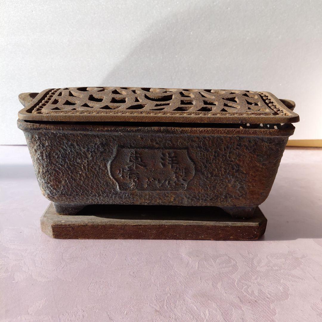 炭入れ　こたつ　火鉢　アンティーク