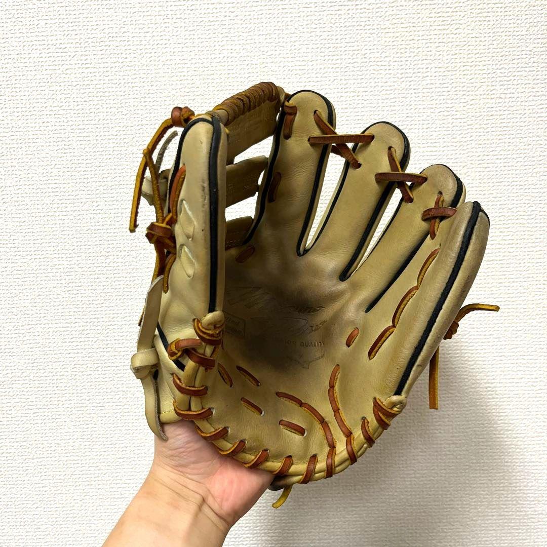 611 ミズノプロ タティスJr モデル 型抜群 即戦力 軟式 内野手グローブ