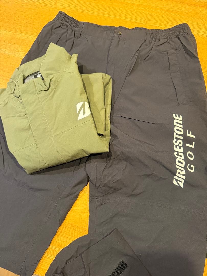 ブリヂストンゴルフ　水神レインウェア　ＬＬ